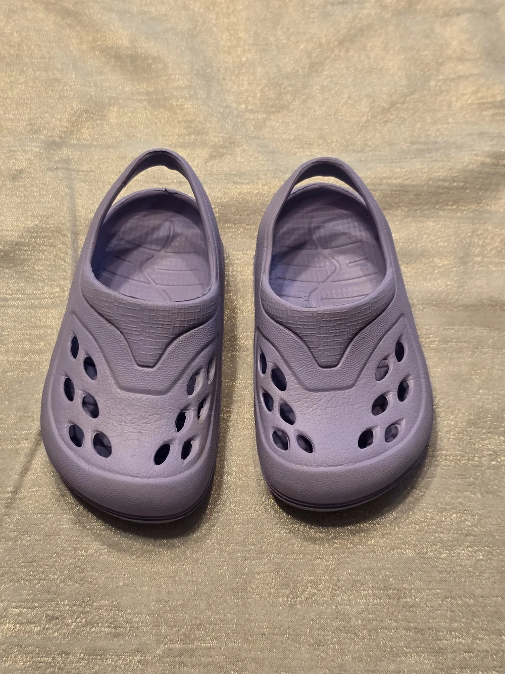 NWOT wonder nation Lavender Kids Slip-On Water Shoes with Vent Holes